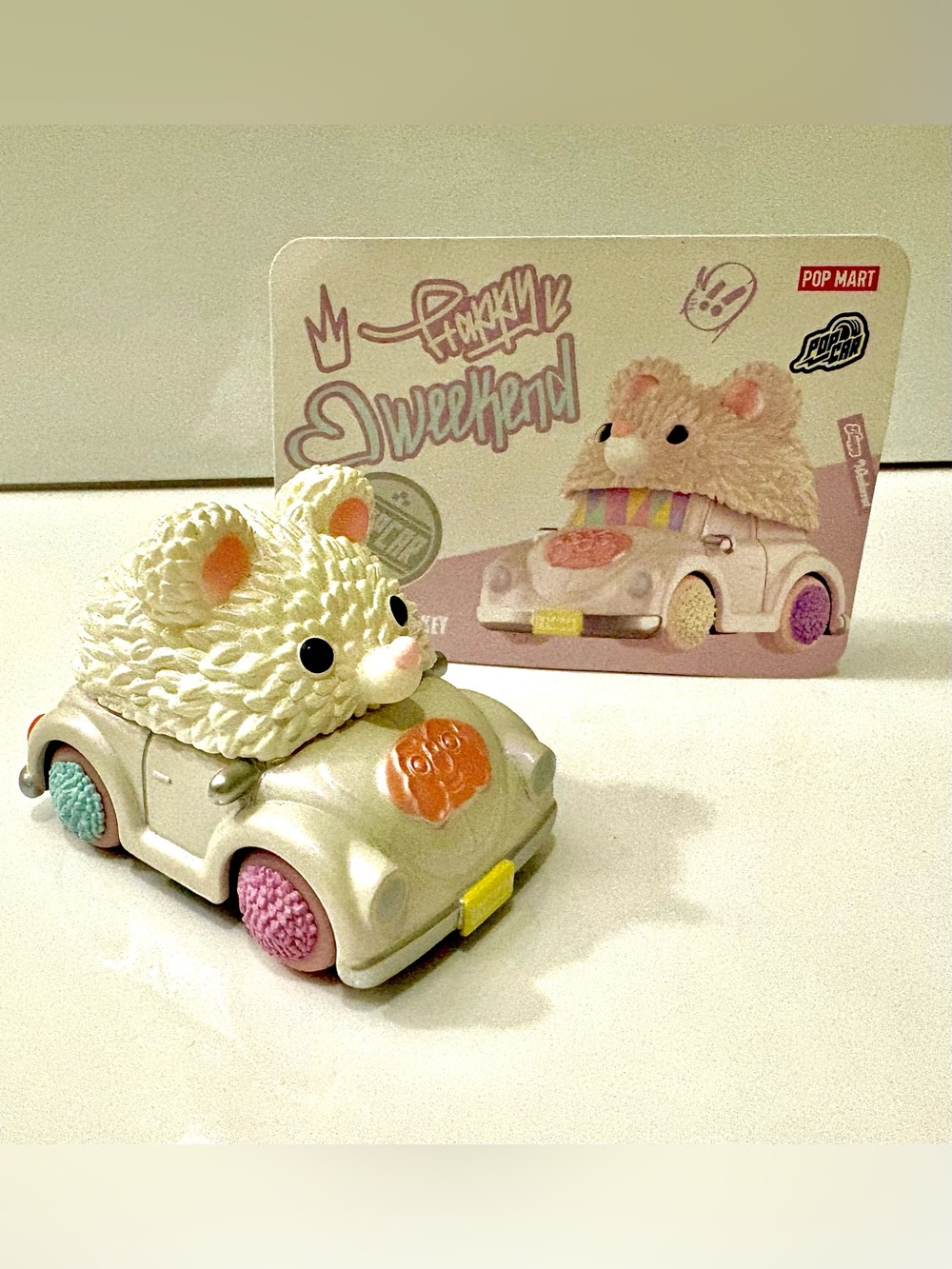 POP MART × INSTINCTOY MUCKEY POPCAR Happy Weekend Series – Retired 2022